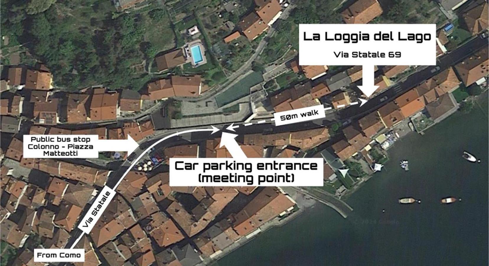 La Loggia Del Lago Colonno ภายนอก รูปภาพ